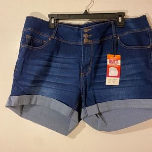Plus size Jean shorts